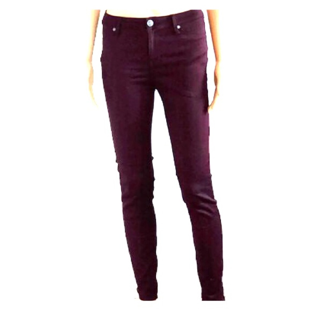 Buffalo women’s sz 4/27 burgundy skinny jean NWOT